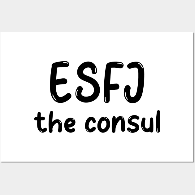 ESFJ Personality Type (MBTI) Wall Art by JC's Fitness Co.